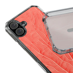 Image of Coral - Magnetic Clear Impact Case