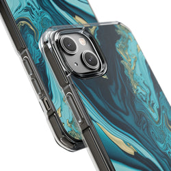 Image of Blue Marble - Magnetic Clear Impact Case