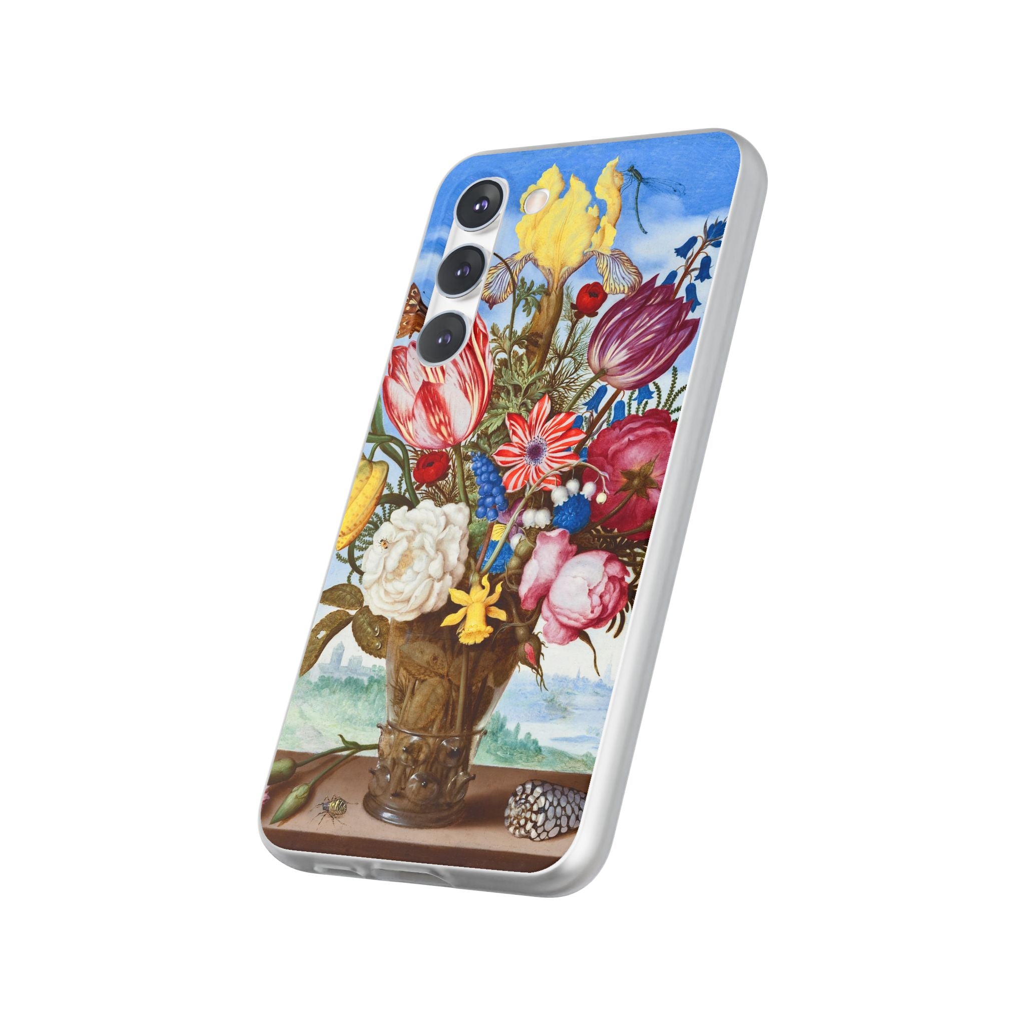 Bouquet of Flowers by Ambrosius Bosschaert - Flexi Case