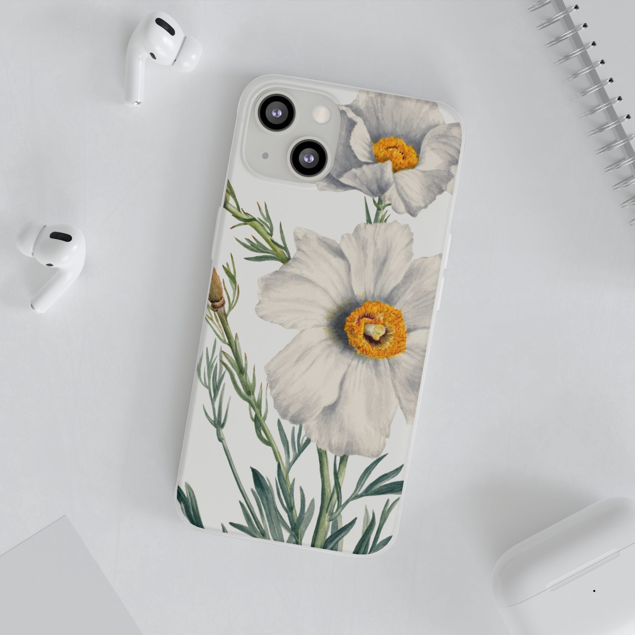 Matilija Poppy by Mary Vaux Walcott - Flexi Case