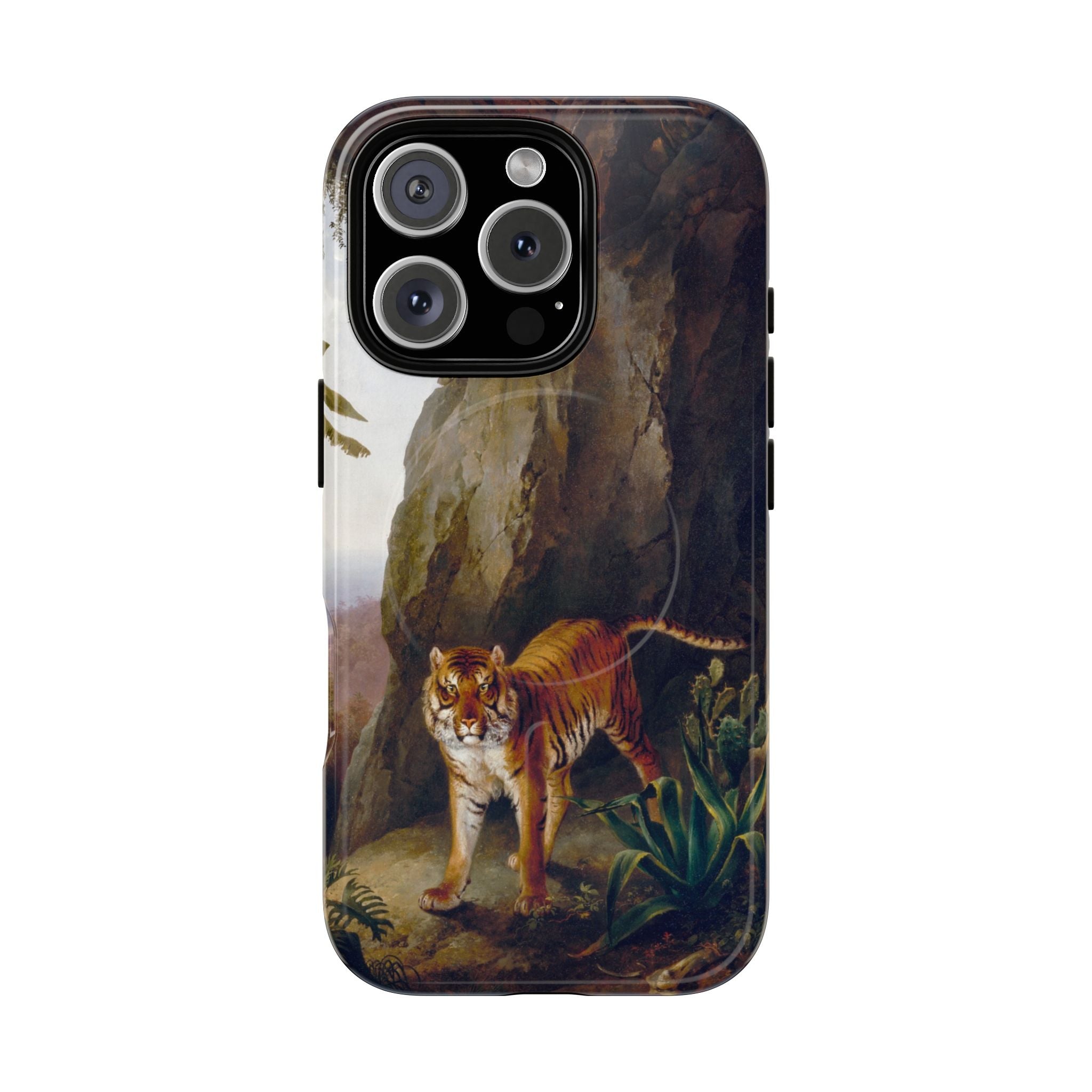 Tiger in a Cave (ca. 1814) - Tough Magnetic Case