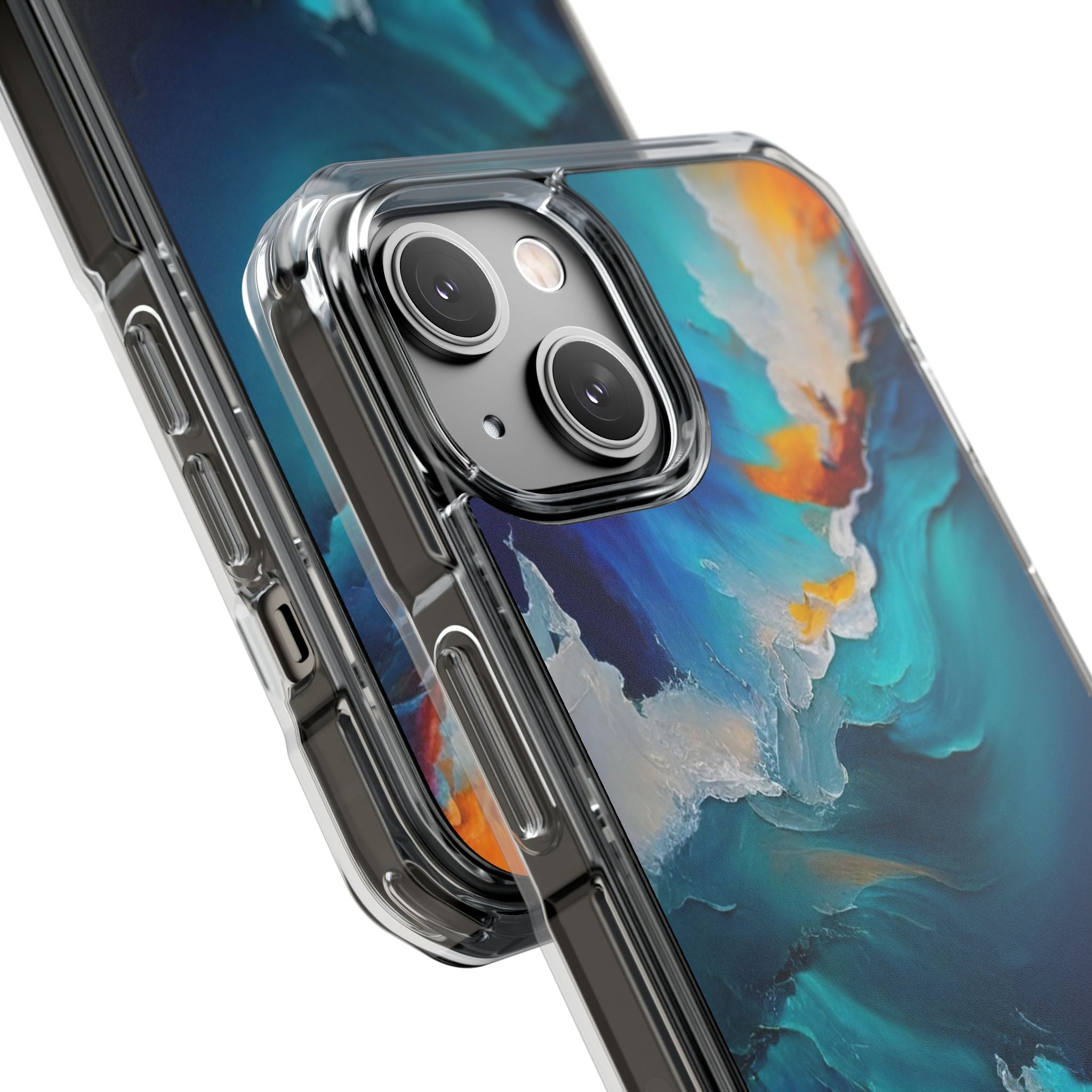 Brushstrokes - Magnetic Clear Impact Case