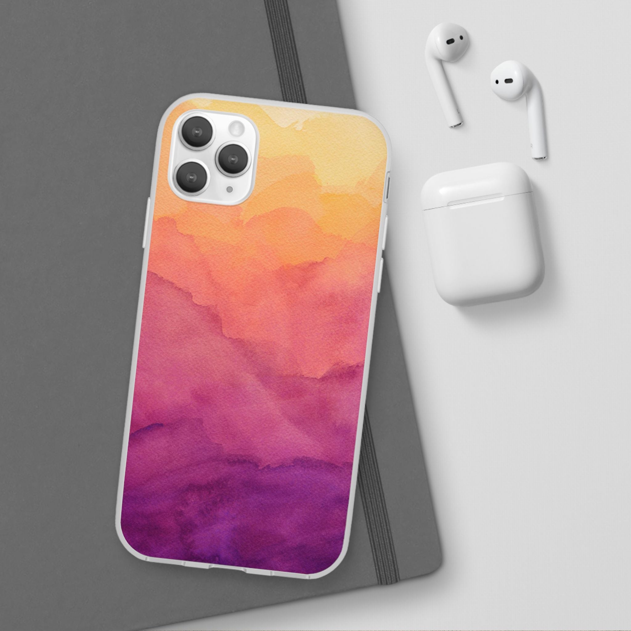 Watercolour Sunrise - Flexi Case