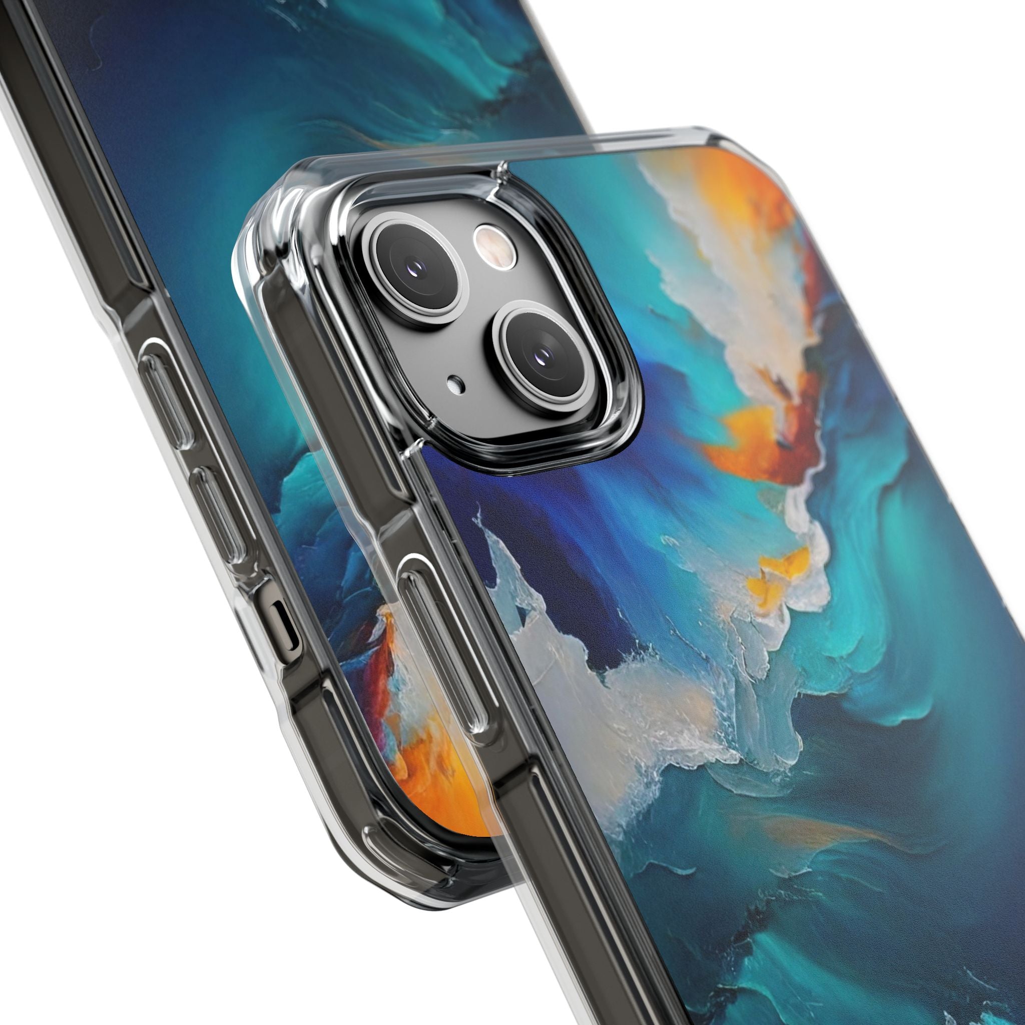 Brushstrokes - Magnetic Clear Impact Case