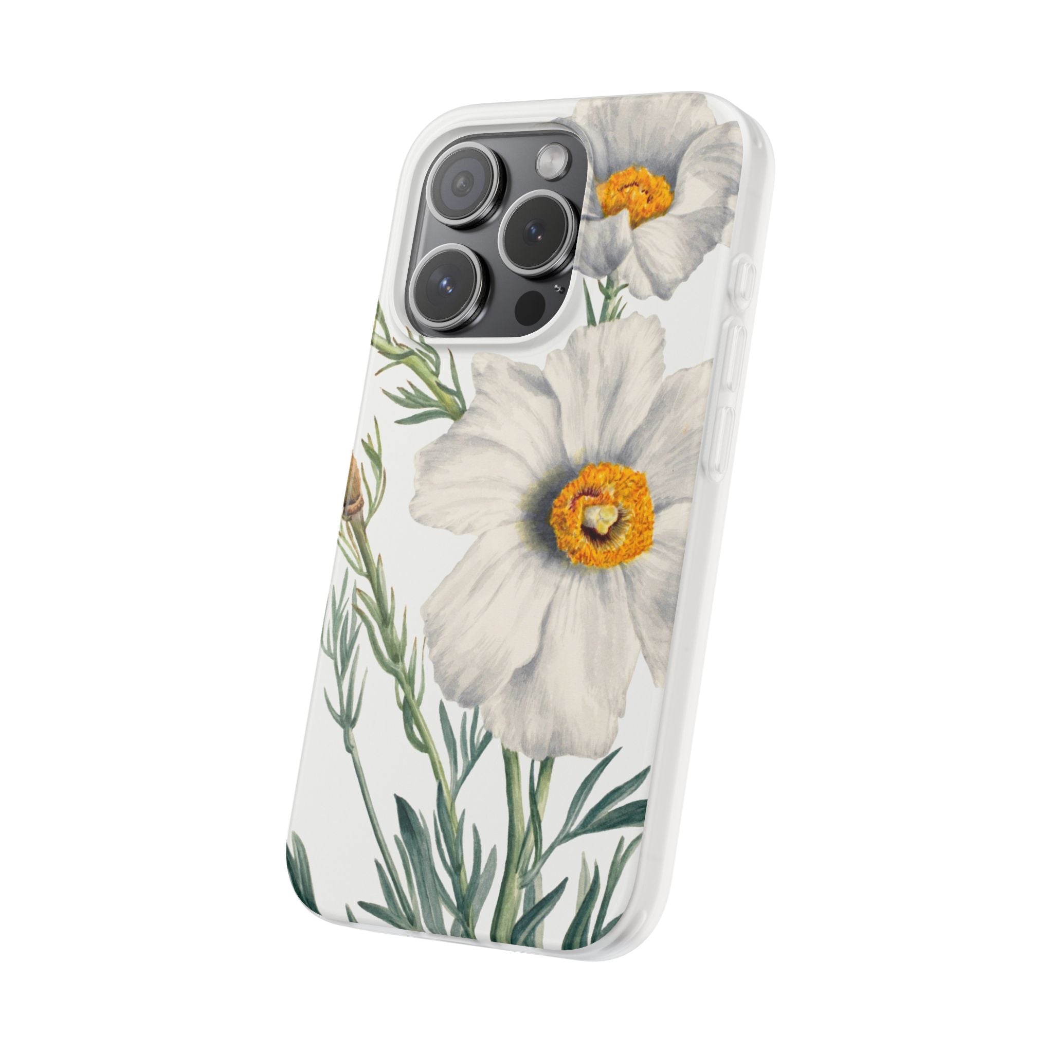 Matilija Poppy by Mary Vaux Walcott - Flexi Case