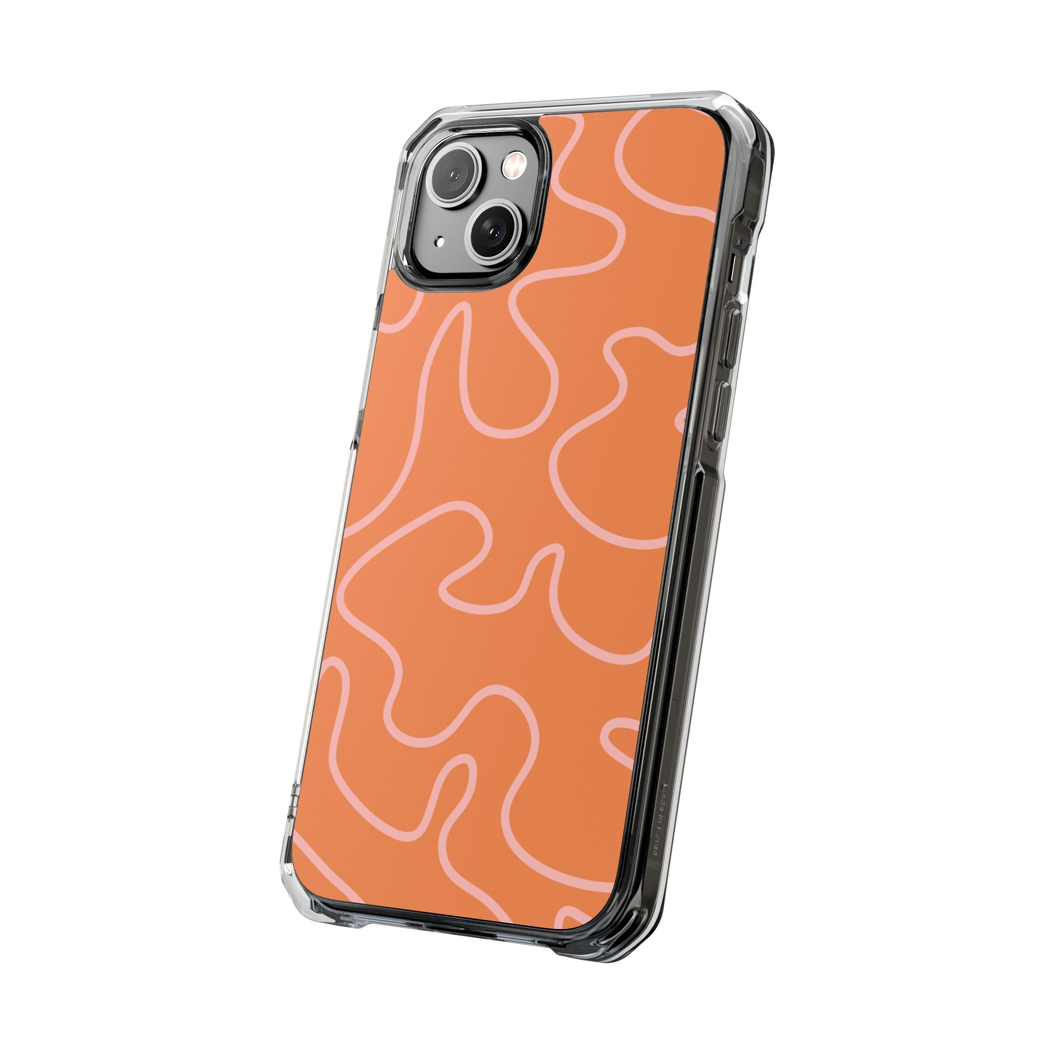 Retro Waves - Magnetic Clear Impact Case