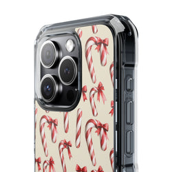 Image of Candy Cane Lane - Magnetic Clear Impact Case