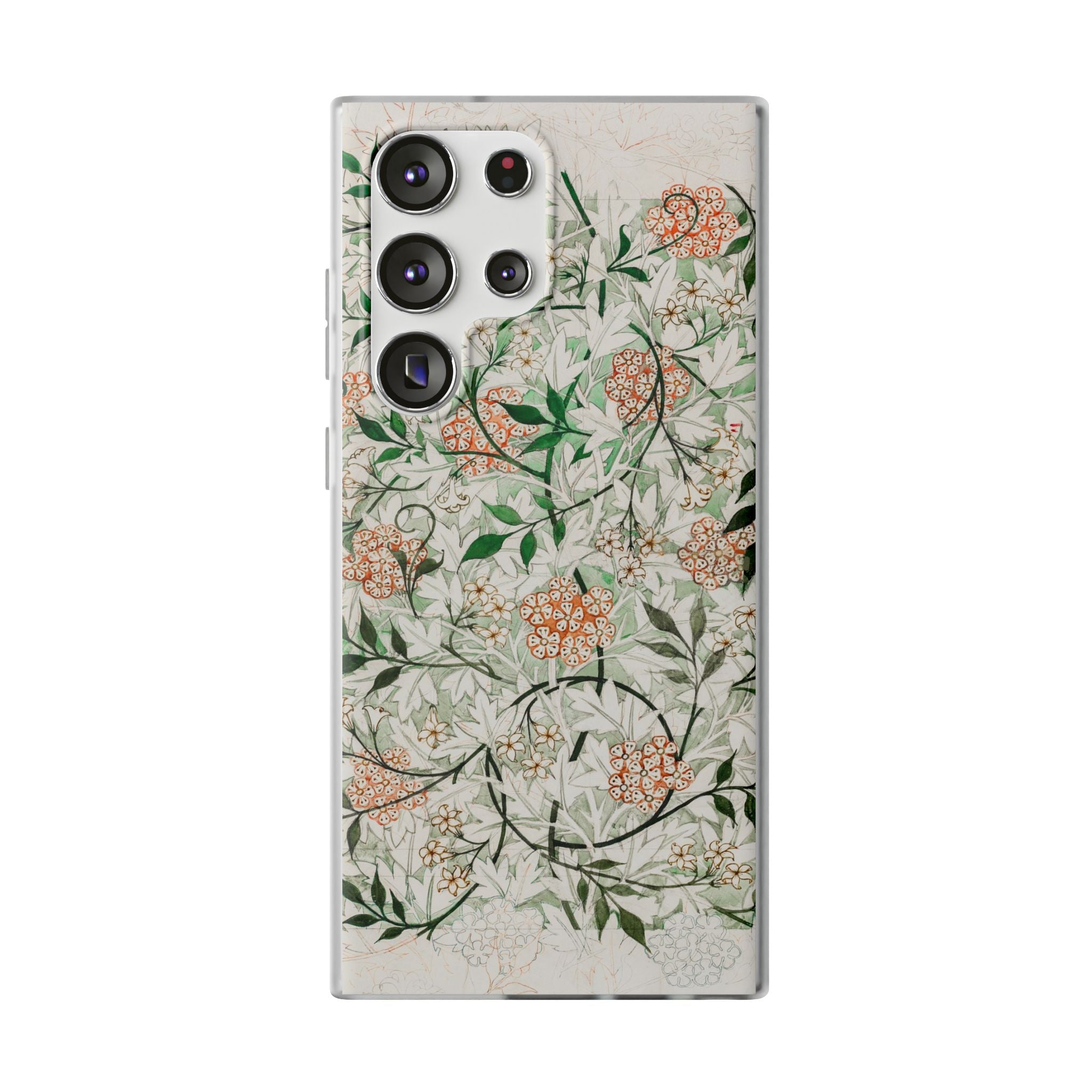 William Morris's (1834-1896) famous Jasmine pattern artwork - Flexi Case