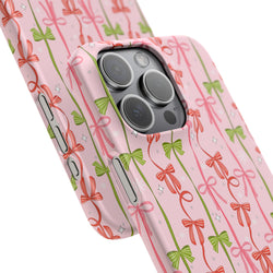 Image of Christmas Ribbon - Snap Case