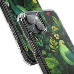 Image of Bird of Green - Magnetic Clear Impact Case