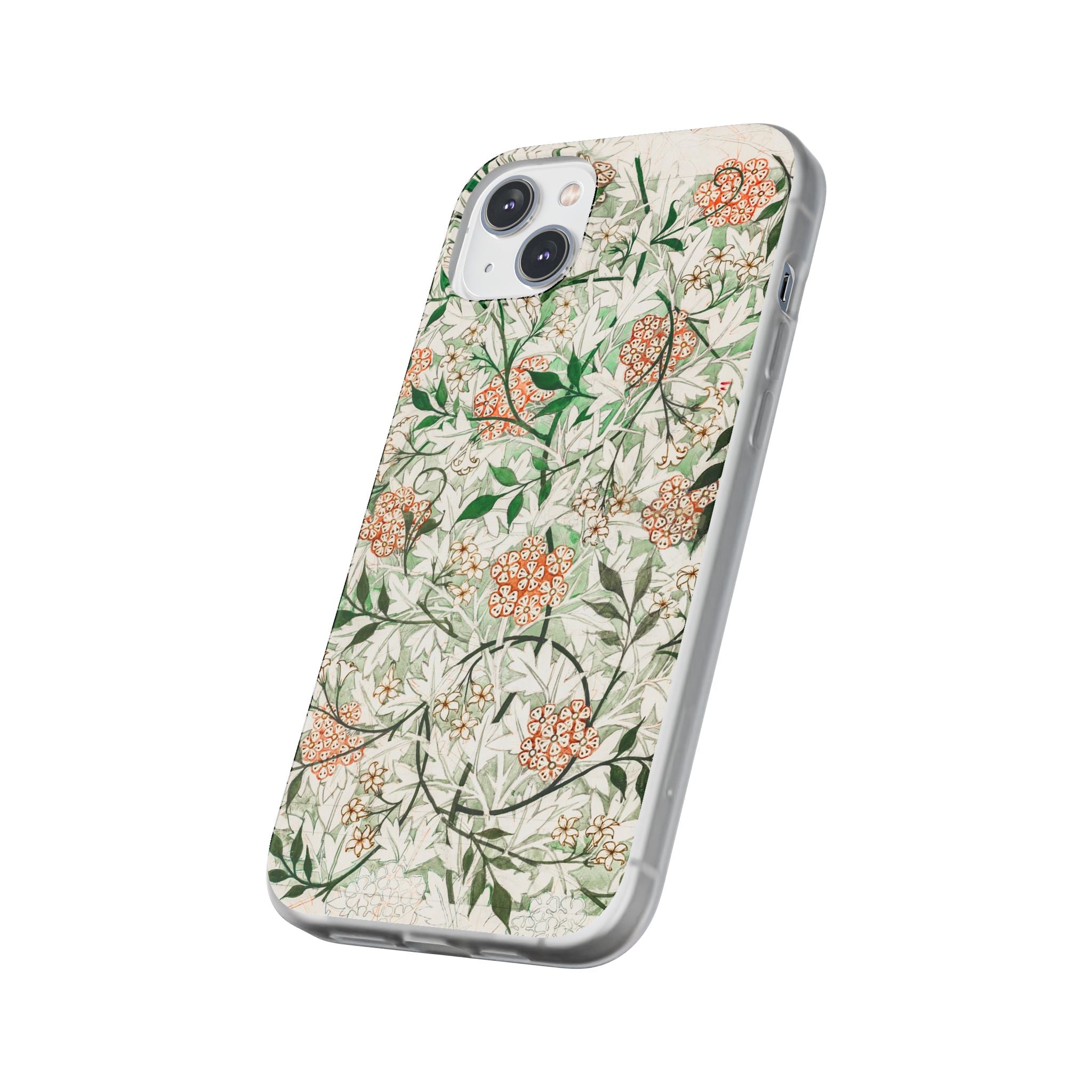 William Morris's (1834-1896) famous Jasmine pattern artwork - Flexi Case