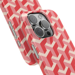 Image of Pink Geo - Snap Case