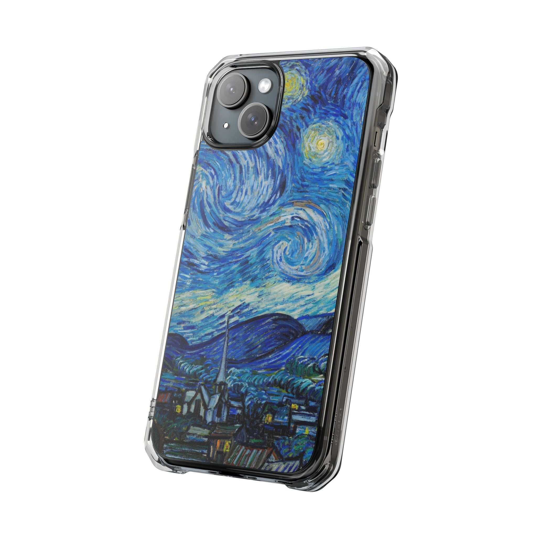 Vincent Van Gogh's The Starry Night - Magnetic Clear Impact Case