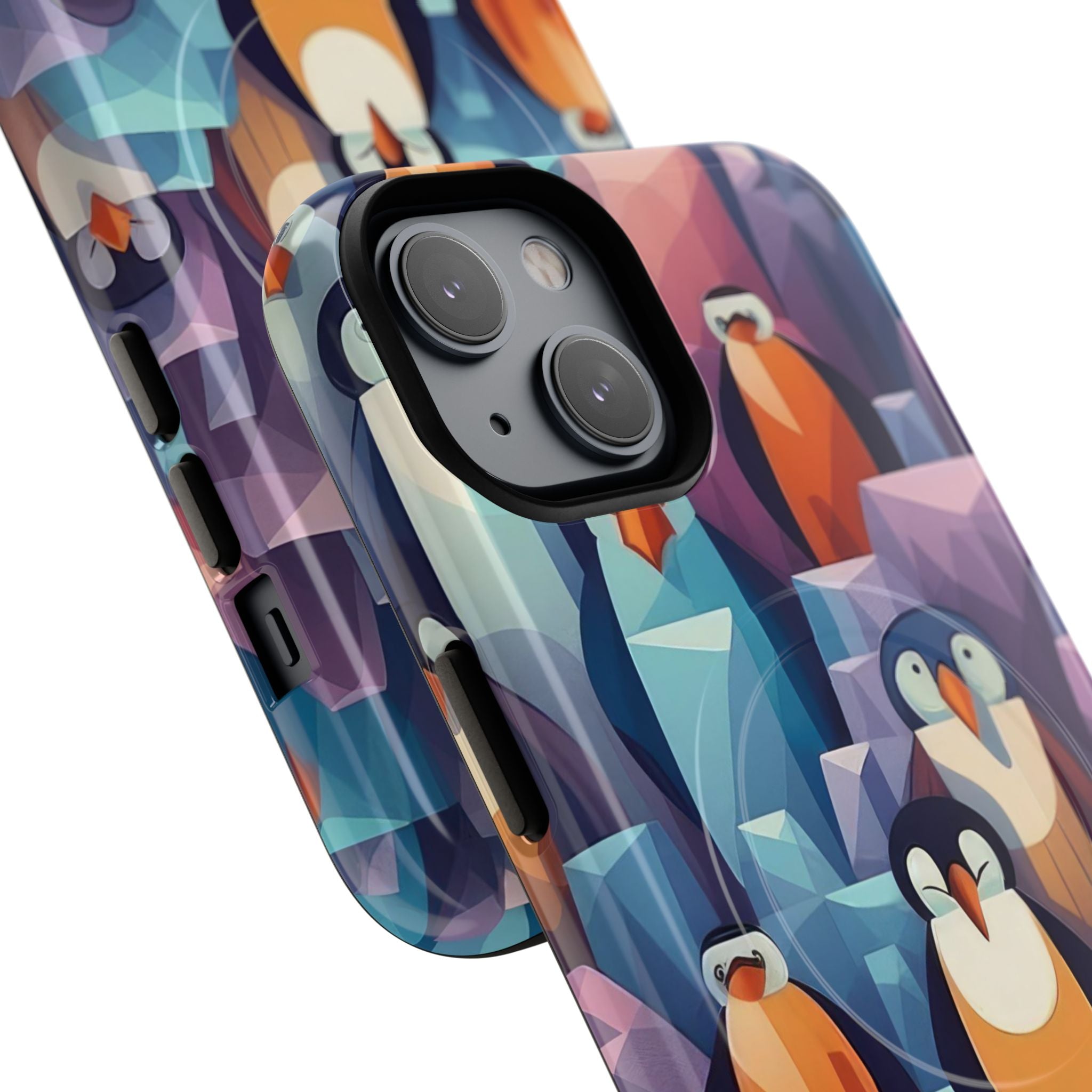 Penguin Family - Tough Magnetic Case