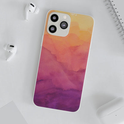 Watercolour Sunrise - Flexi Case