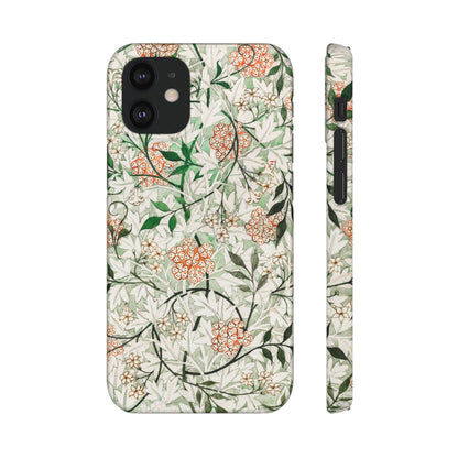 William Morris's (1834-1896) famous Jasmine pattern artwork - Snap Case