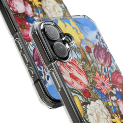 Image of Bouquet of Flowers by Ambrosius Bosschaert - Magnetic Clear Impact Case