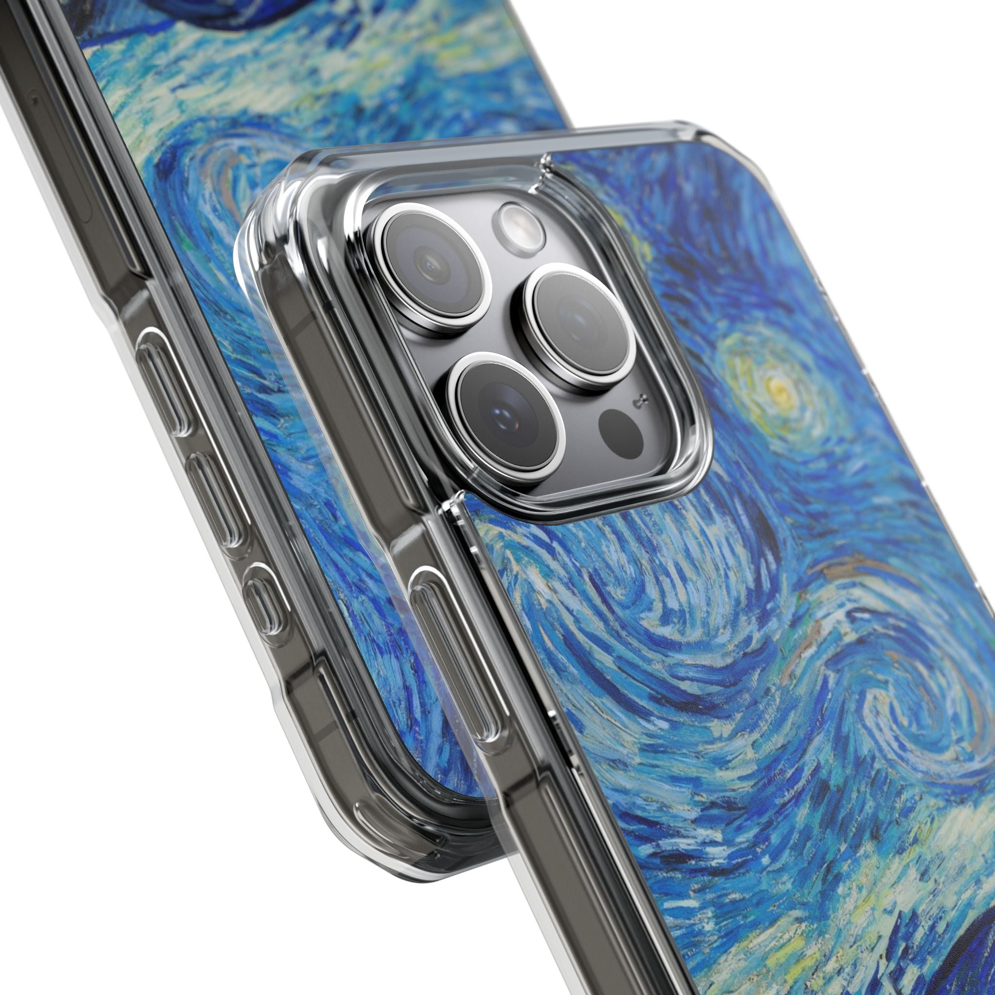 Vincent Van Gogh's The Starry Night - Magnetic Clear Impact Case