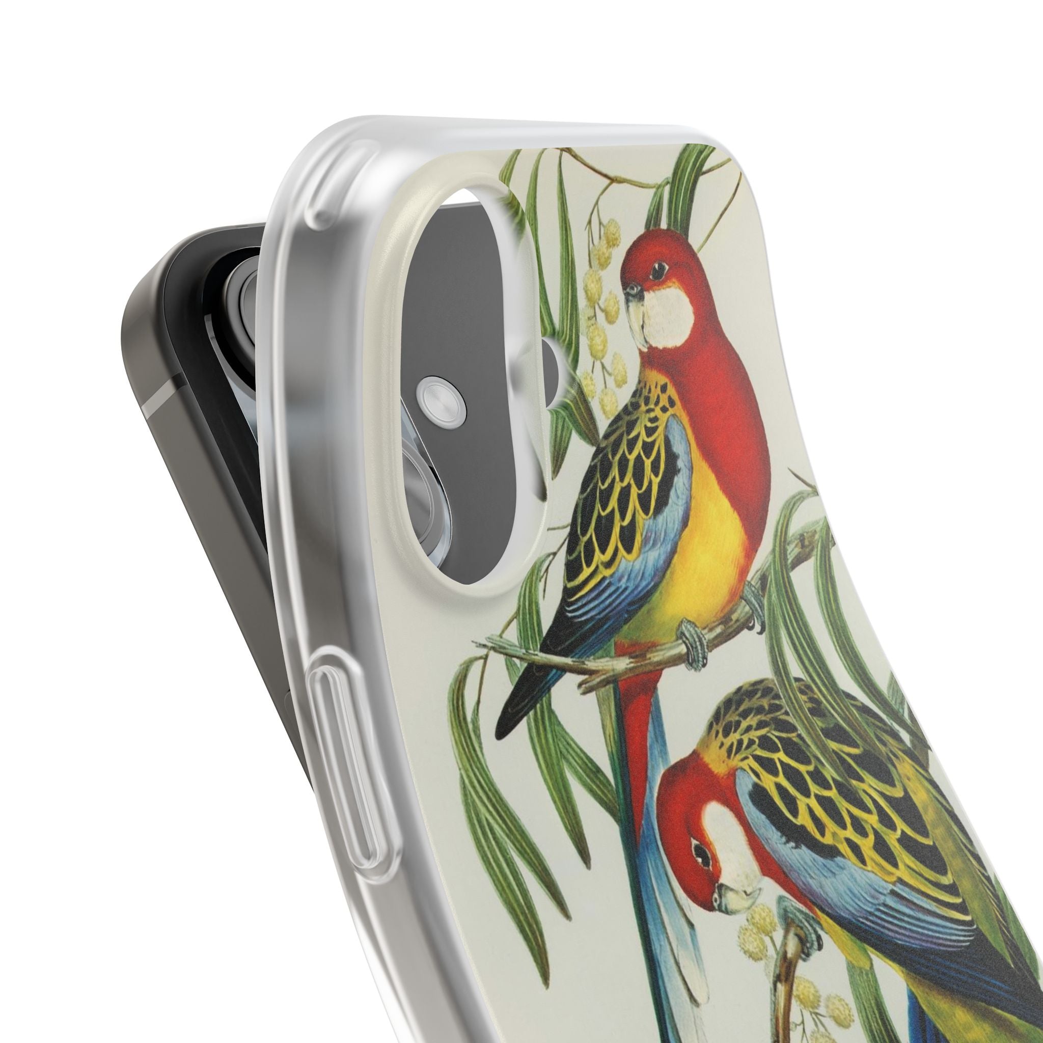 Rosehill Parakeet by Elizabeth Gould - Flexi Case