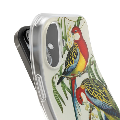 Rosehill Parakeet by Elizabeth Gould - Flexi Case