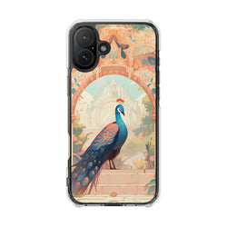 Image of Peacock - Magnetic Clear Impact Case