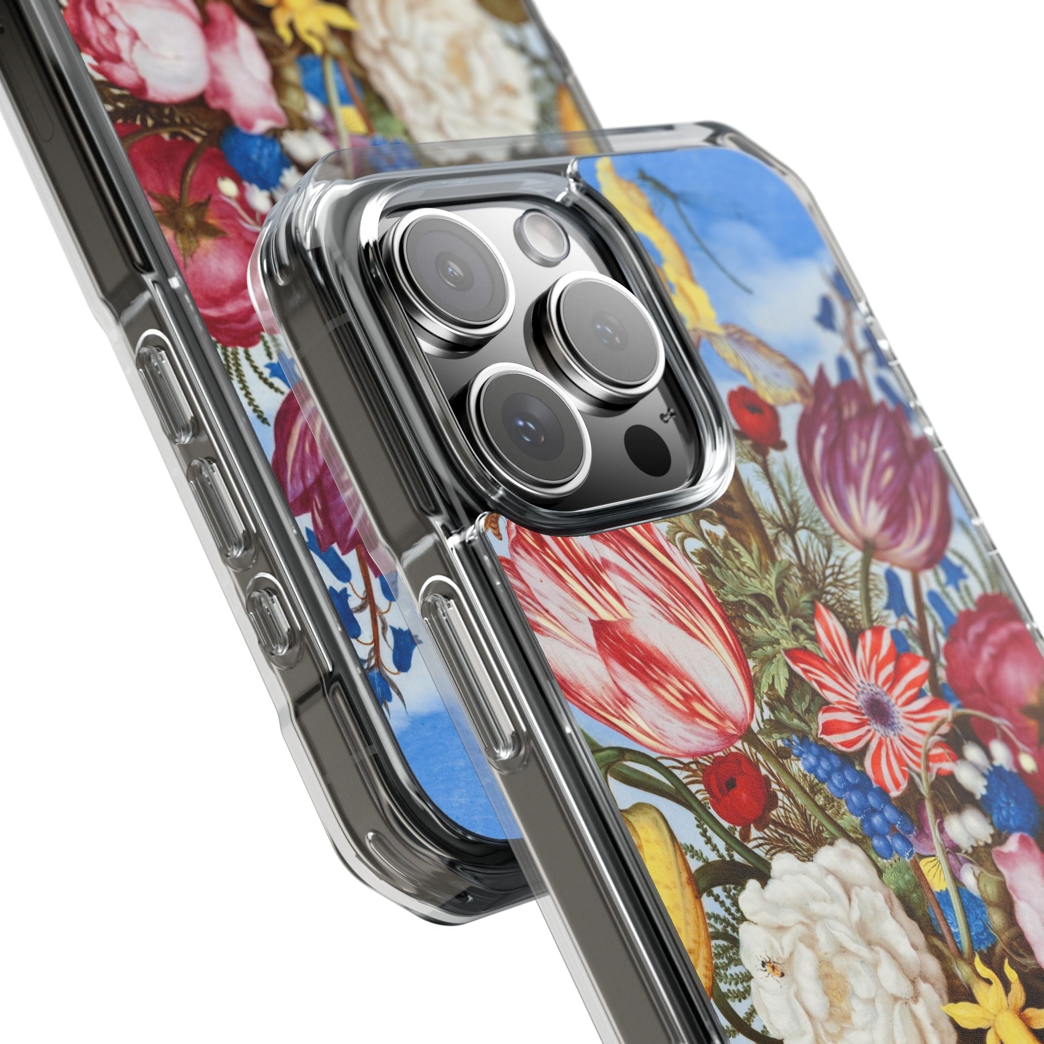 Bouquet of Flowers by Ambrosius Bosschaert - Magnetic Clear Impact Case