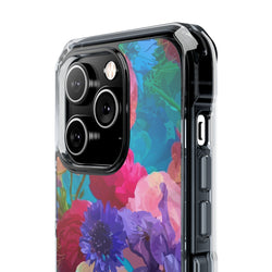 Image of Poppy Rose - Magnetic Clear Impact Case