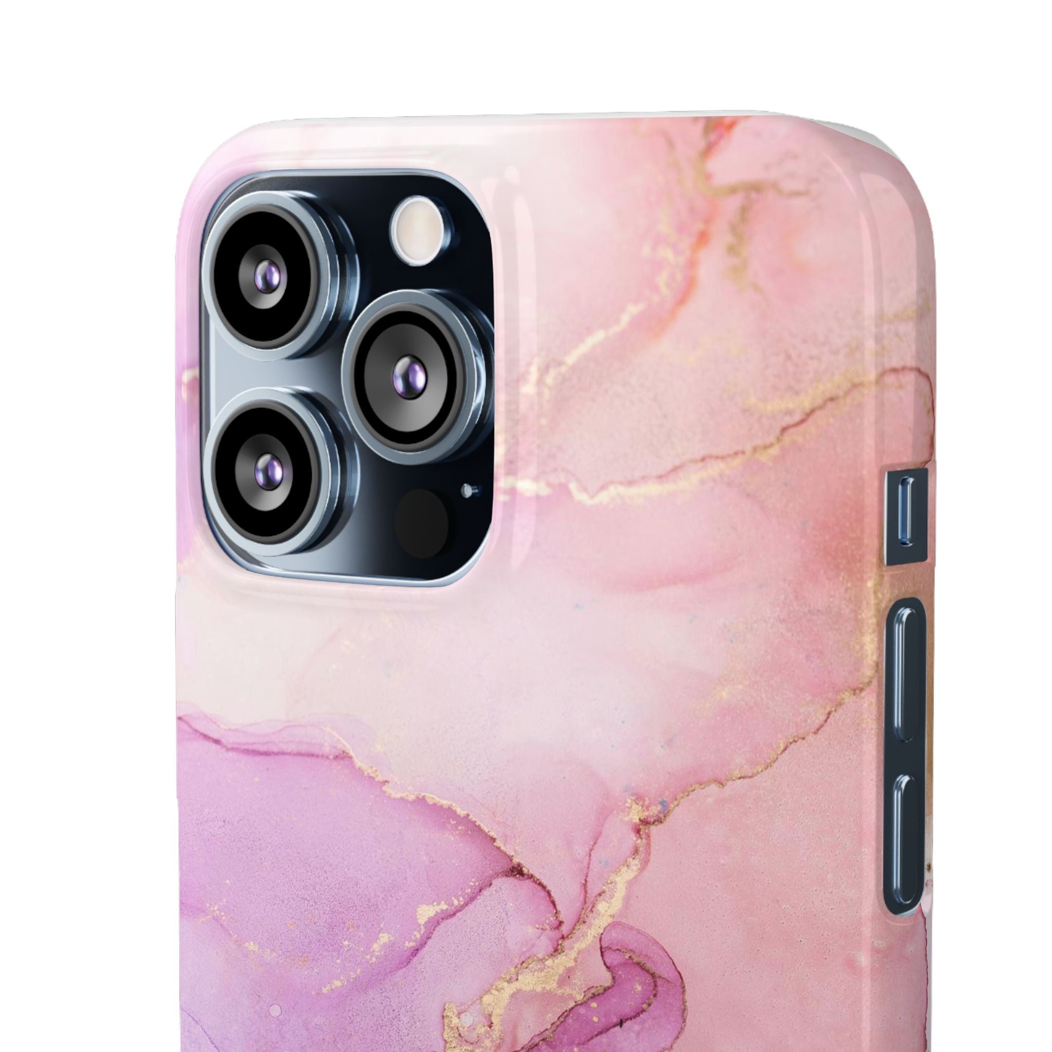 Pink Marble - Snap Case