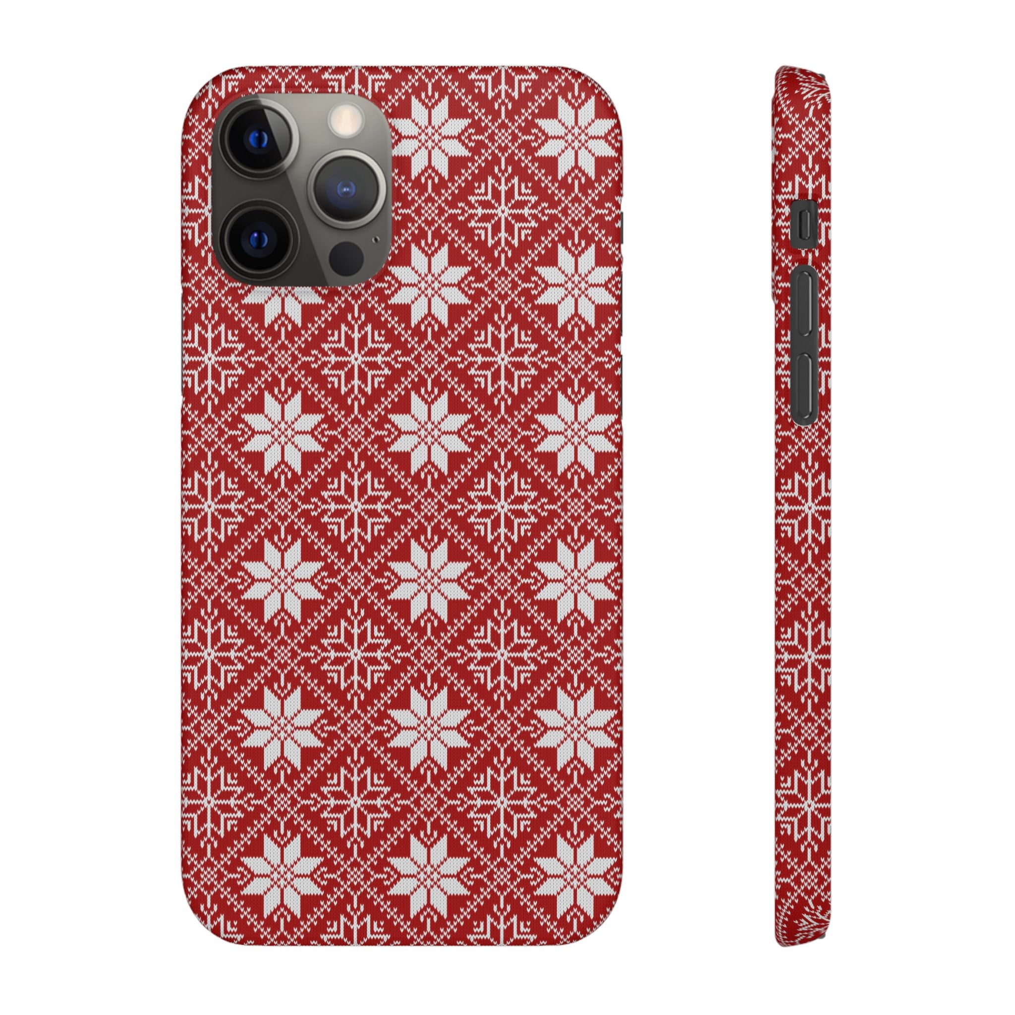 Snow Flake - Snap Case