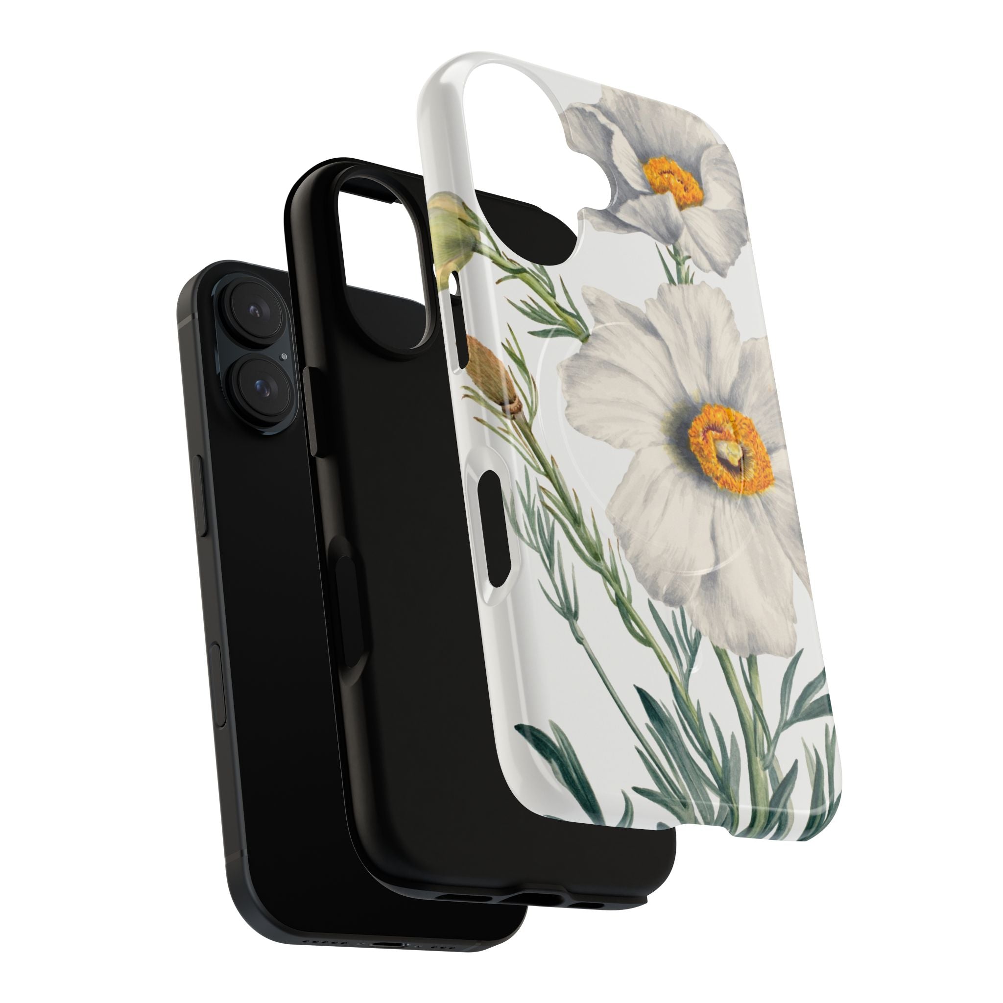 Matilija Poppy by Mary Vaux Walcott - Tough Magnetic Case