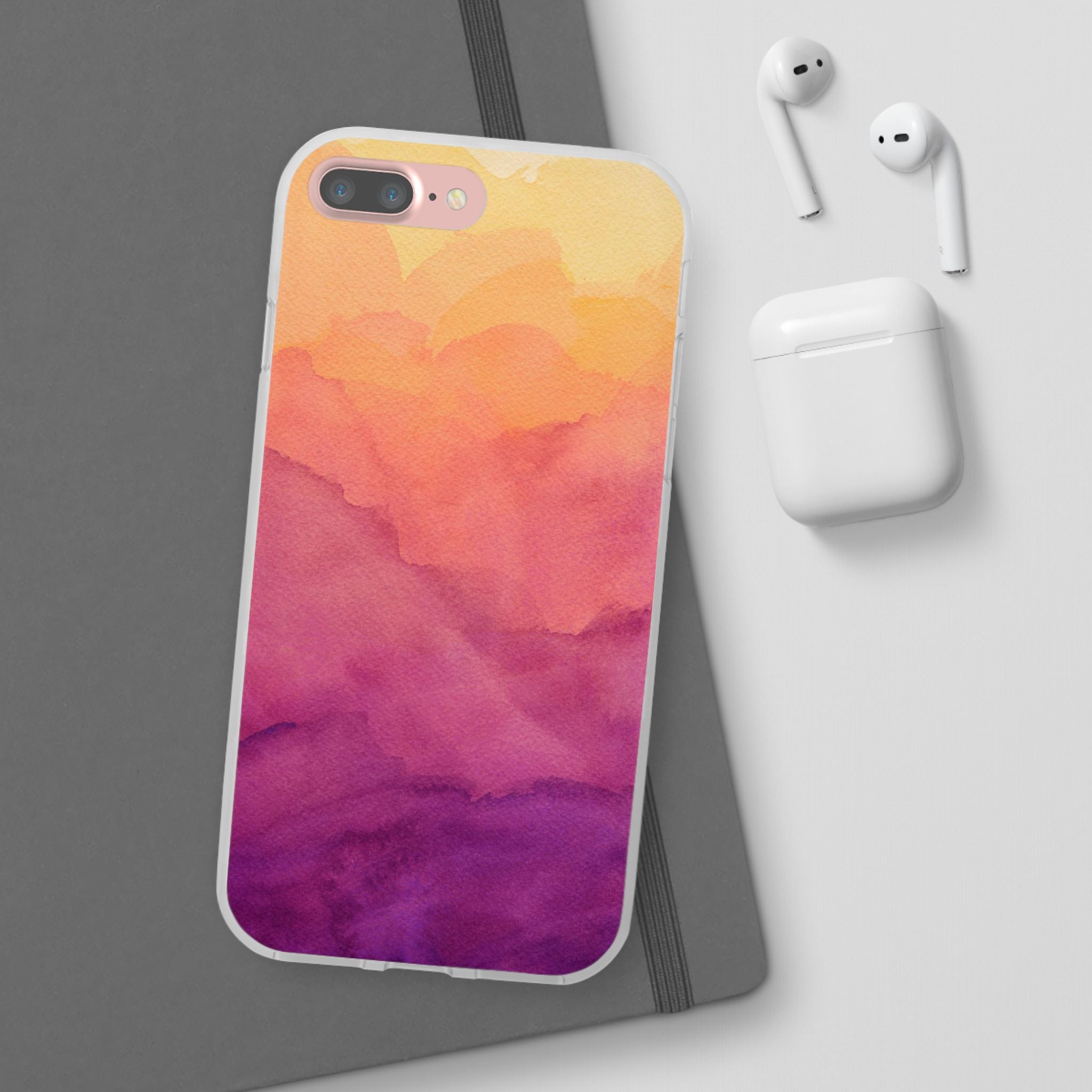 Watercolour Sunrise - Flexi Case