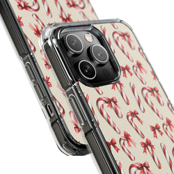 Image of Candy Cane Lane - Magnetic Clear Impact Case