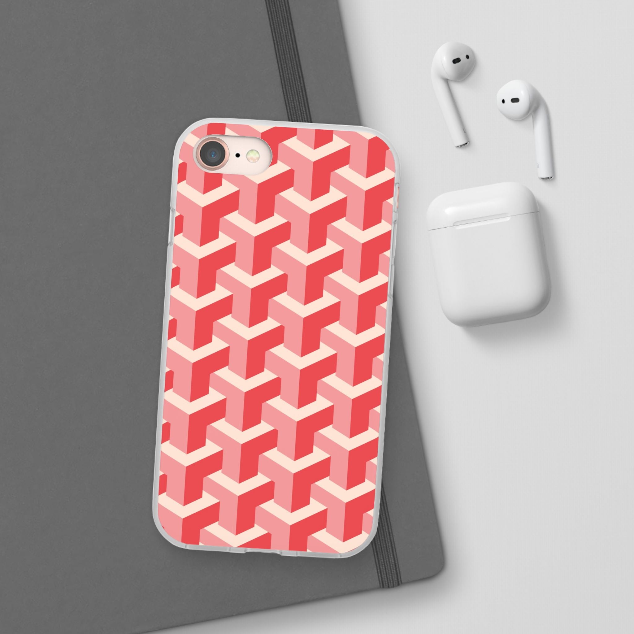 Pink Geo - Flexi Case