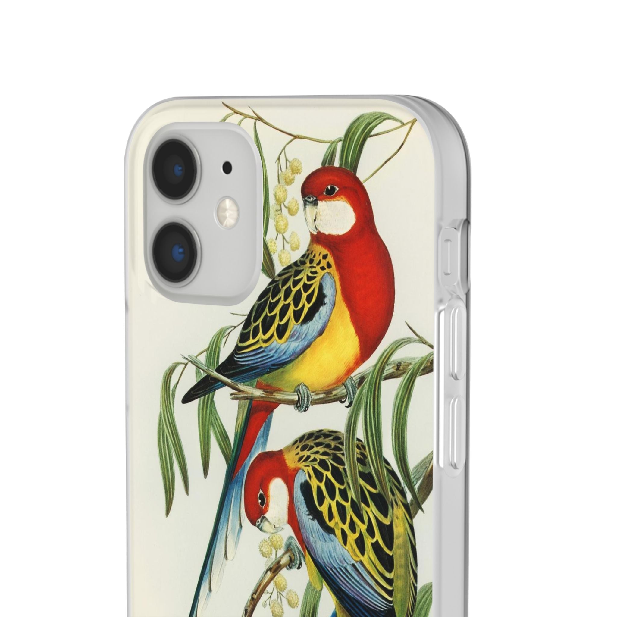 Rosehill Parakeet by Elizabeth Gould - Flexi Case