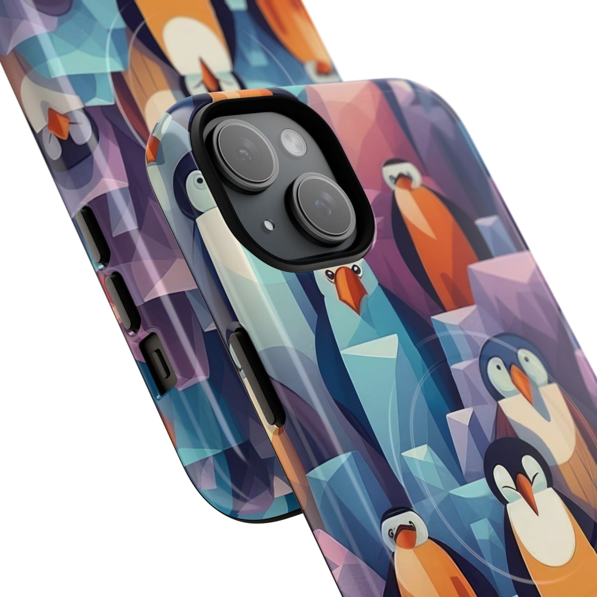 Penguin Family - Tough Magnetic Case