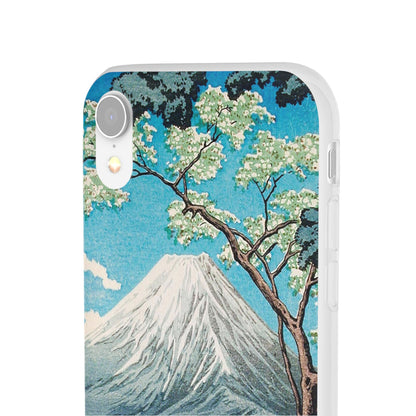 Mount Fuji from Lake Yamanaka - Flexi Case