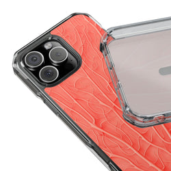 Image of Coral - Magnetic Clear Impact Case