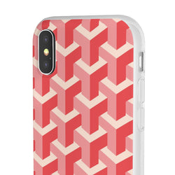 Image of Pink Geo - Flexi Case