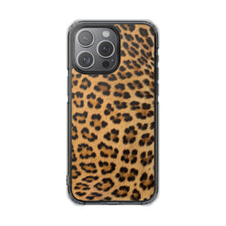 Image of Leopard - Magnetic Clear Impact Case