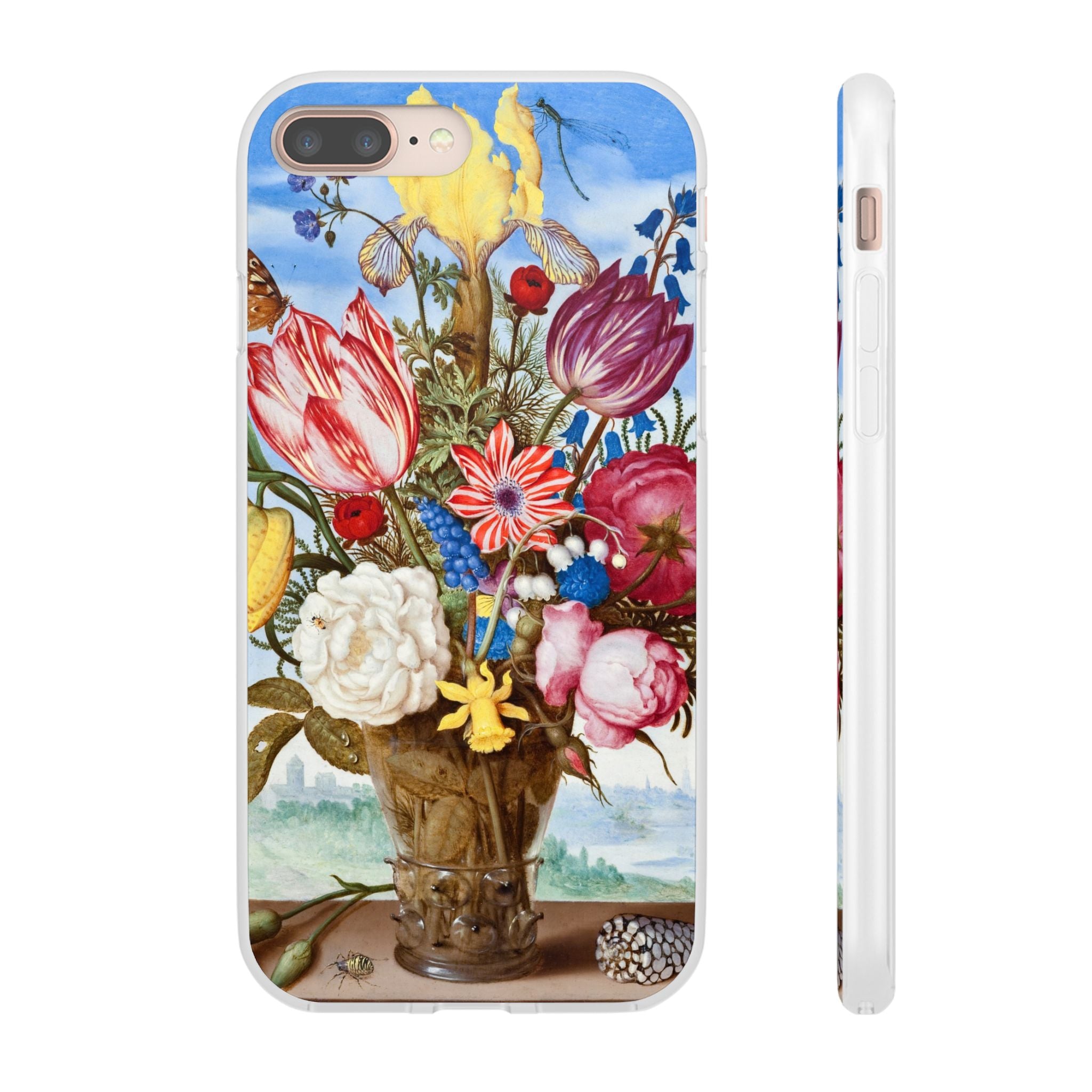 Bouquet of Flowers by Ambrosius Bosschaert - Flexi Case