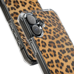 Image of Leopard - Magnetic Clear Impact Case