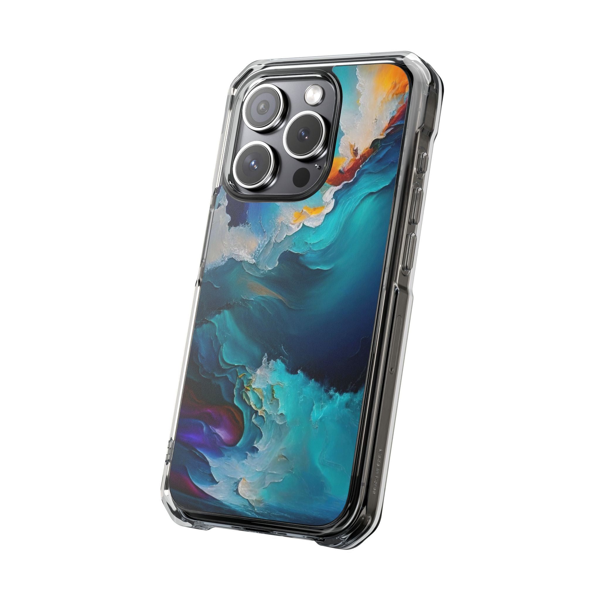 Brushstrokes - Magnetic Clear Impact Case