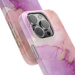 Image of Pink Marble - Snap Case