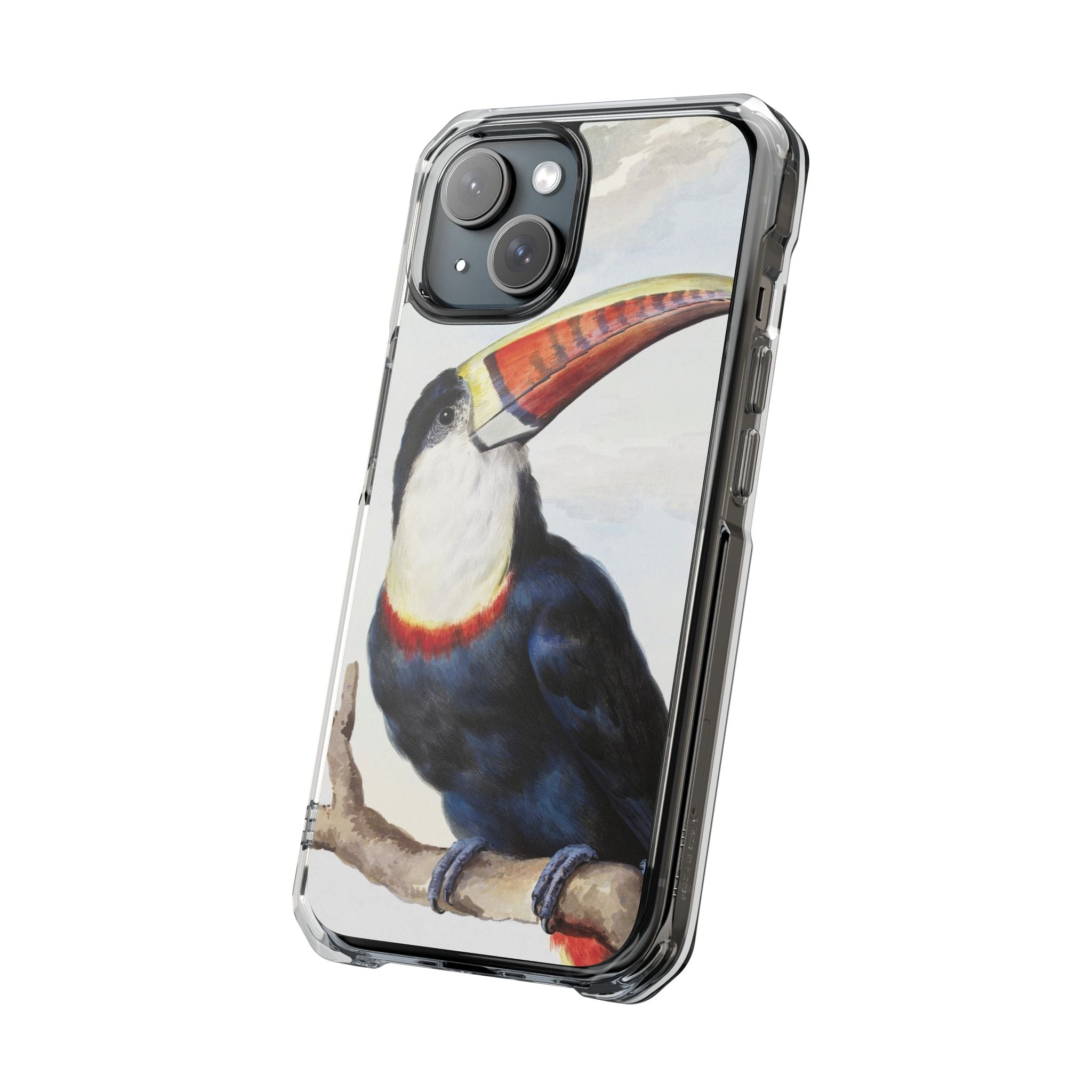 Red-billed Toucan (1748) - Magnetic Clear Impact Case