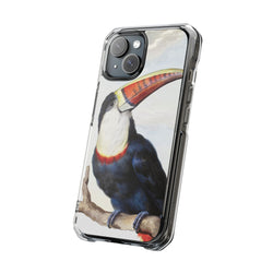 Image of Red-billed Toucan (1748) - Magnetic Clear Impact Case