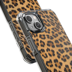 Image of Leopard - Magnetic Clear Impact Case