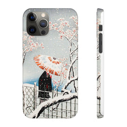 Image of Plum Tree in Snow by Hiroaki Takahashi - Snap Case