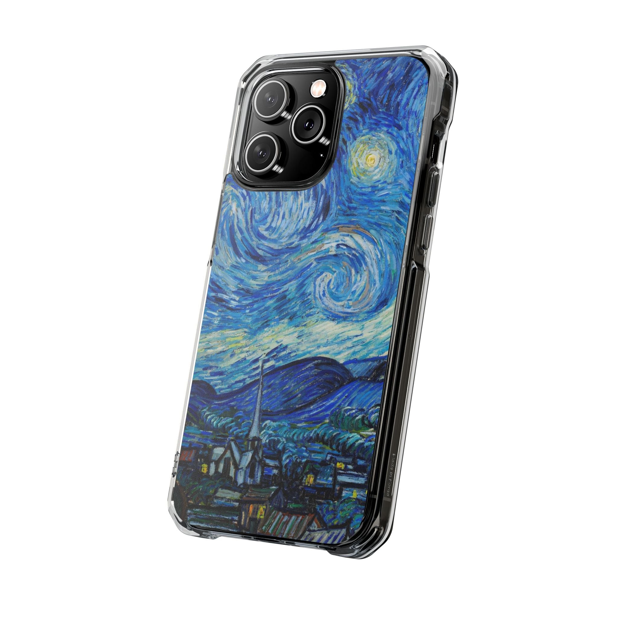 Vincent Van Gogh's The Starry Night - Magnetic Clear Impact Case