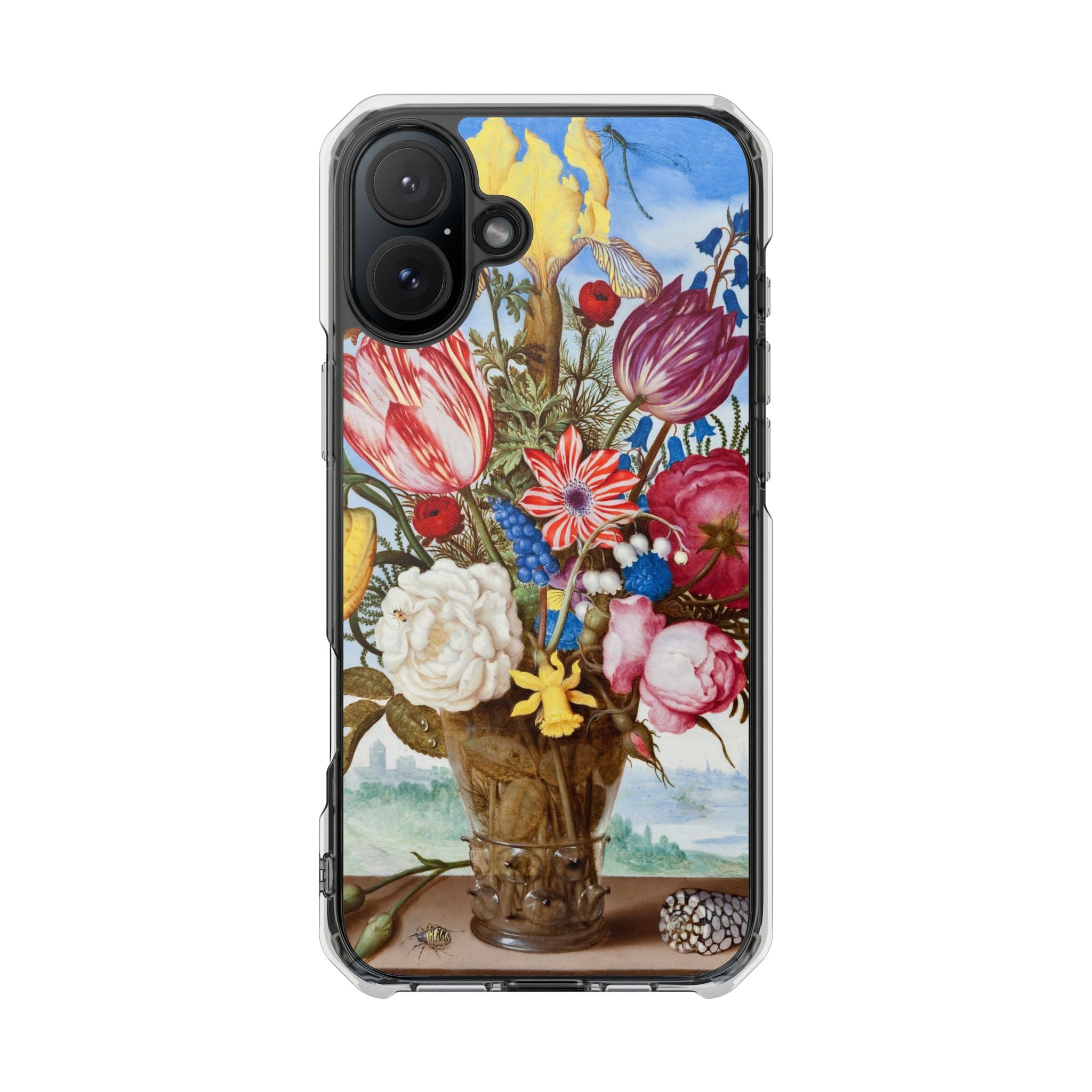 Bouquet of Flowers by Ambrosius Bosschaert - Magnetic Clear Impact Case