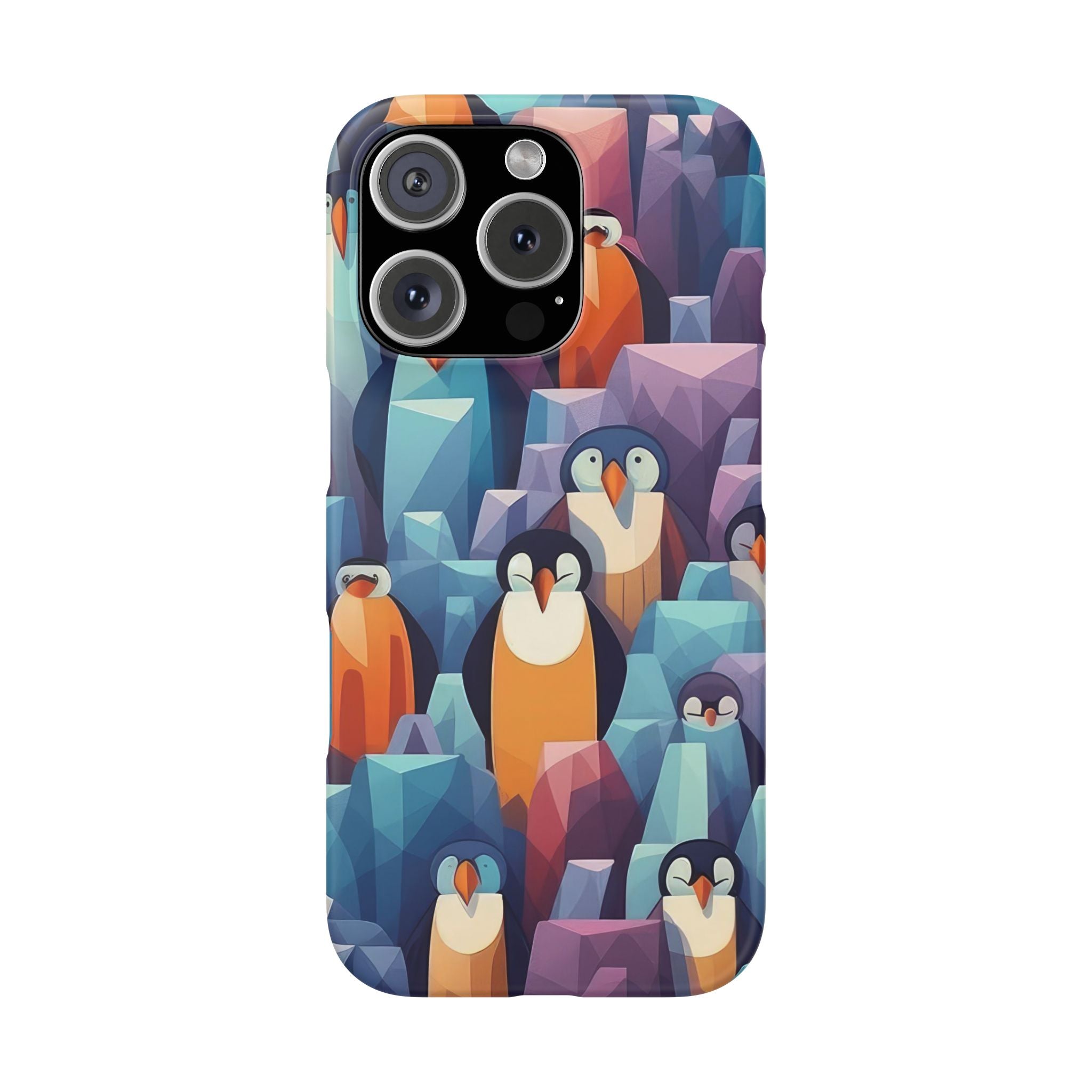 Penguin Family - Snap Case